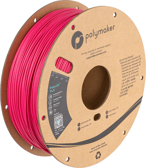 (UDGÅR) - Polymaker Polylite PLA - Magenta - 1.75mm - 1kg