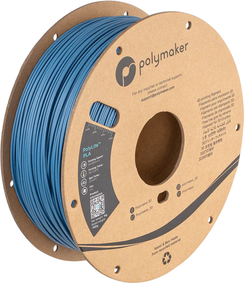 (UDGÅR) - Polymaker Polylite PLA - Stone Blue - 1.75mm - 1kg