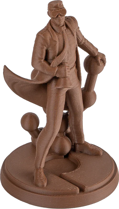 Polymaker - PolyTerra PLA - Earth Brown - 1.75mm - 1kg - Image 2