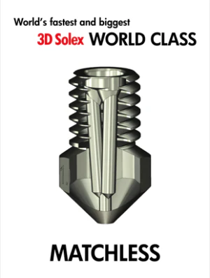 (UDGÅR) - Raise3D - N2 Matchless Nozzle - 0.4mm - Image 2