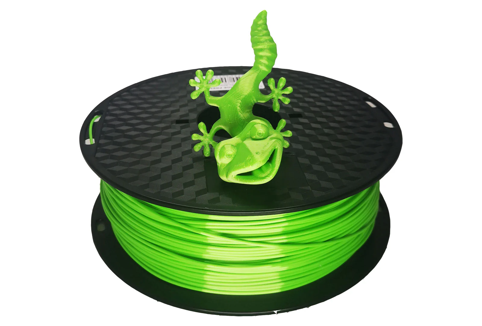 3DE Premium - PLA Silky - Gecko Green - 1.75mm - 1kg - Image 3