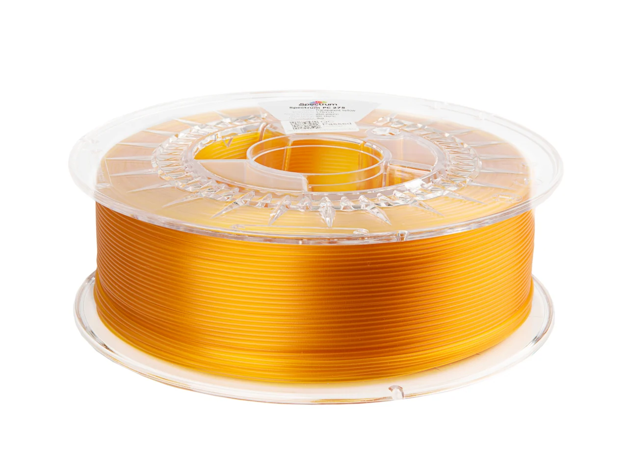 Spectrum - PC 275 - Transparent Yellow - 1.75mm - 1kg - Image 2