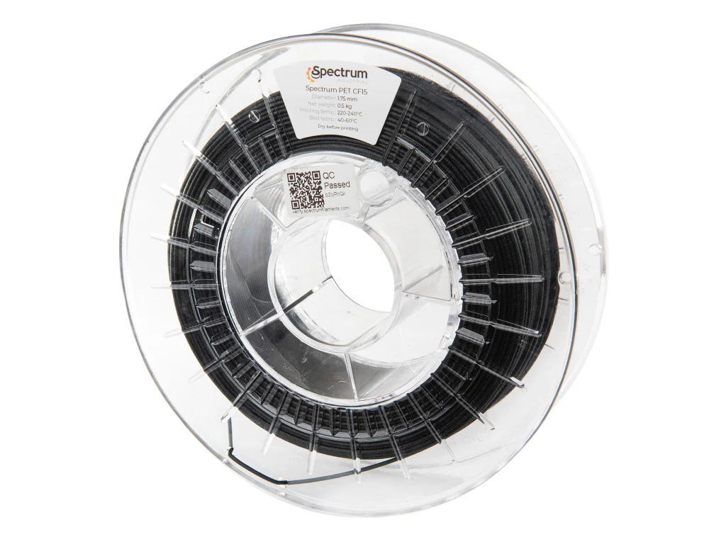Spectrum - PET CF15 - Black - 1.75mm - 750g