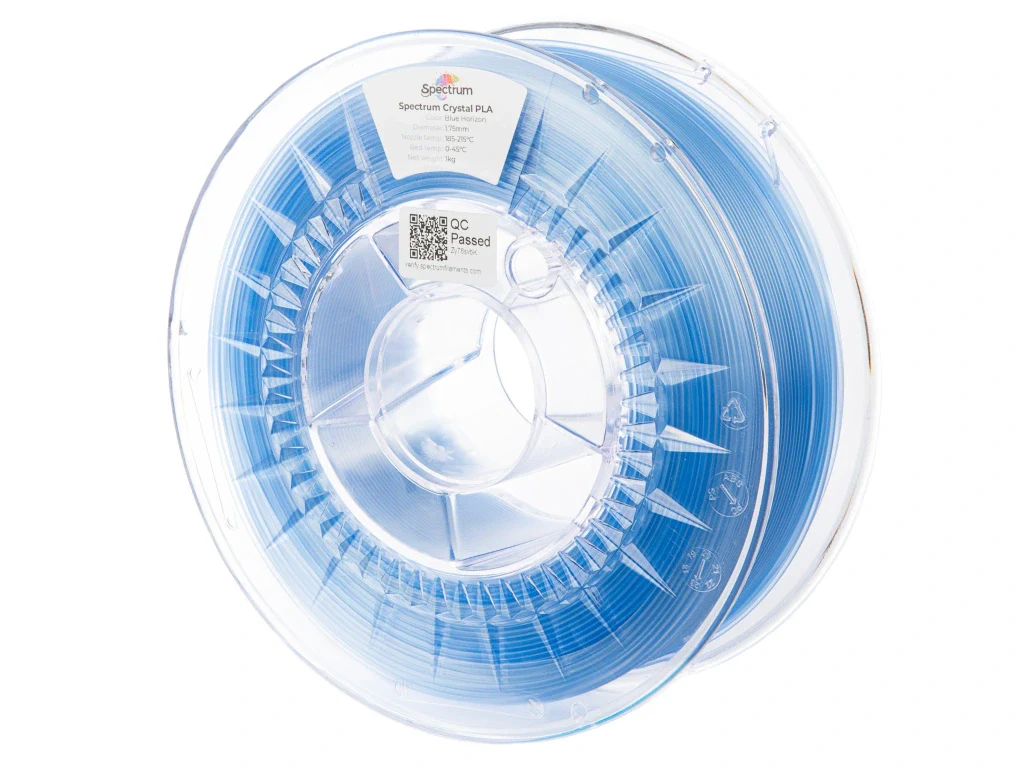 Spectrum - PLA Crystal - Blue Horizon - 1.75mm - 1kg - Image 2