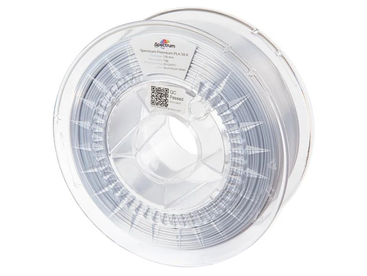 Spectrum - PLA SILK - Aluminium Silver - 1.75mm - 1kg