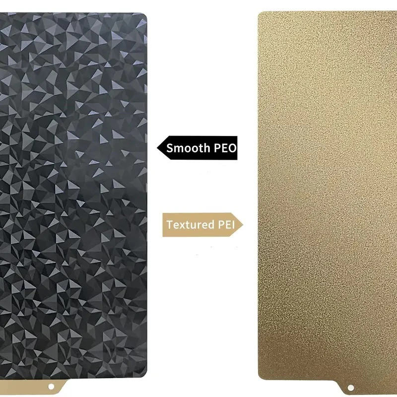 SpiderGoldPowder And Smooth PEO - Double Sided SpringSteel System with Magnetic Sheet - K1 Max - 315x310mm