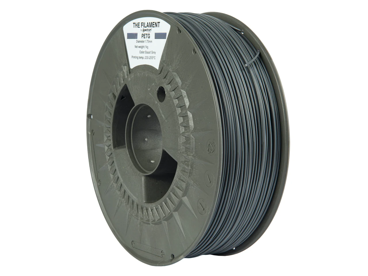 The Filament - PETG - Basalt Grey - 1.75mm - 1kg - Image 2