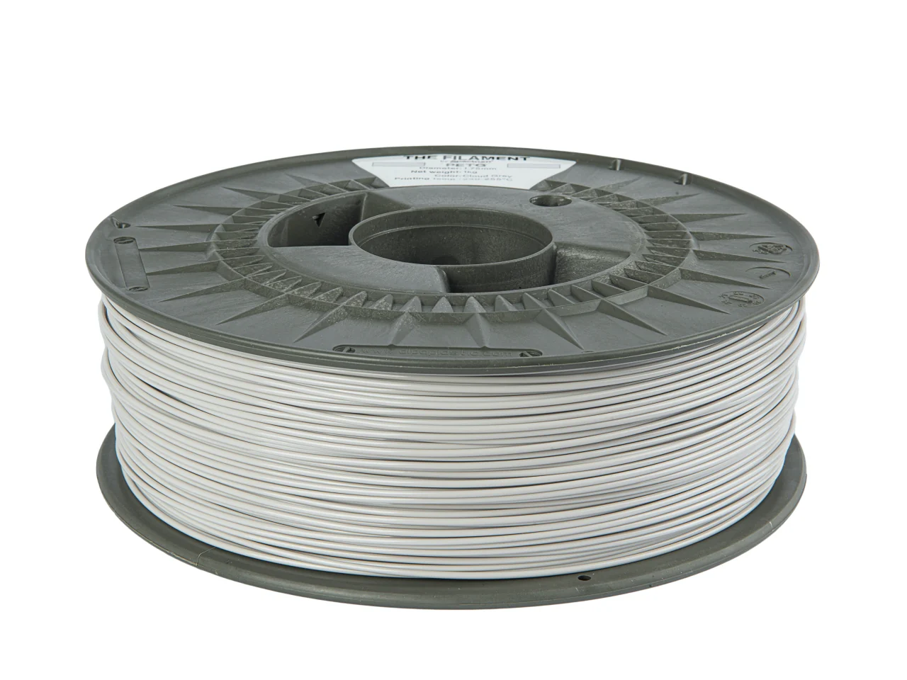 The Filament - PETG - Cloud Grey - 1.75mm - 1kg - Image 3