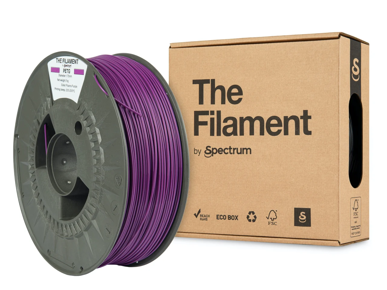 The Filament - PETG - Plasma Purple - 1.75mm - 1kg