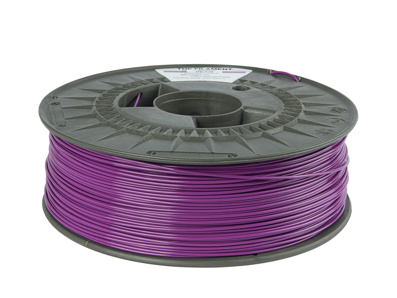 The Filament - PETG - Plasma Purple - 1.75mm - 1kg - Image 2