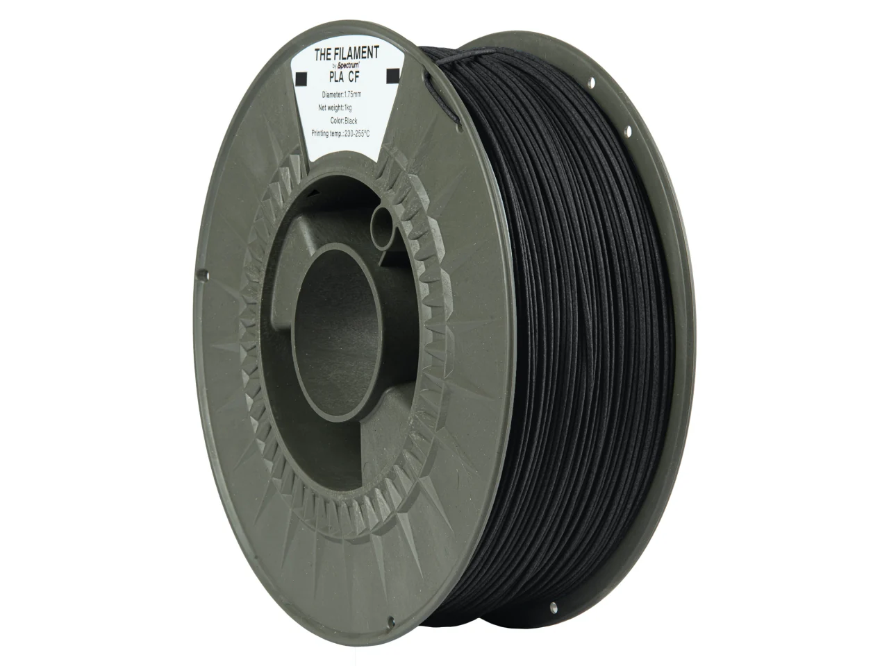 The Filament - PLA CF - Black - 1.75mm - 1kg - Image 2