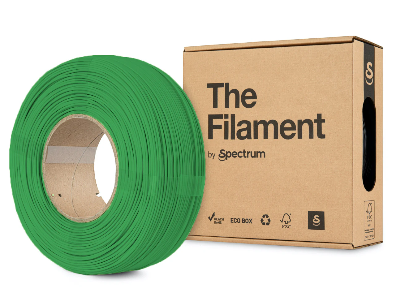 The Filament - PLA High Speed - Energy Green - 1.75mm - 1kg - Refill