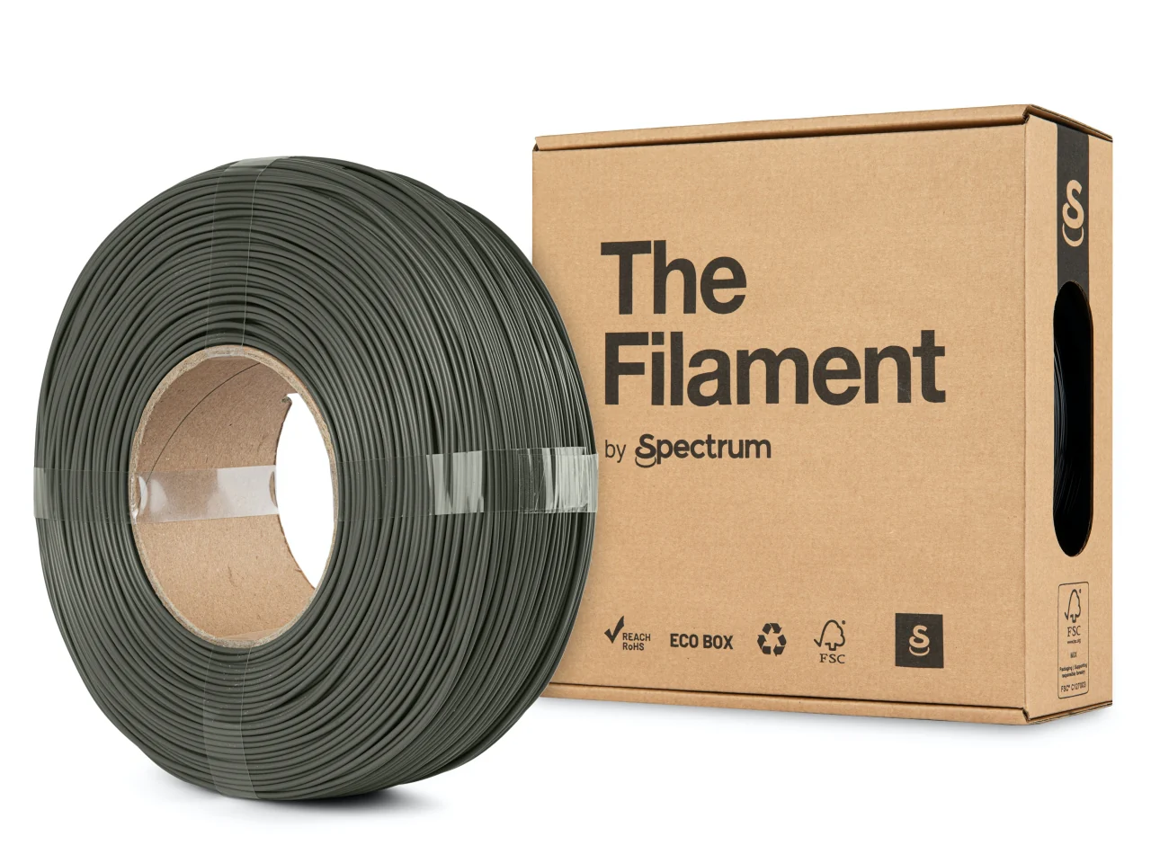 The Filament - PLA High Speed - Moss Grey - 1.75mm - 1kg - Refill