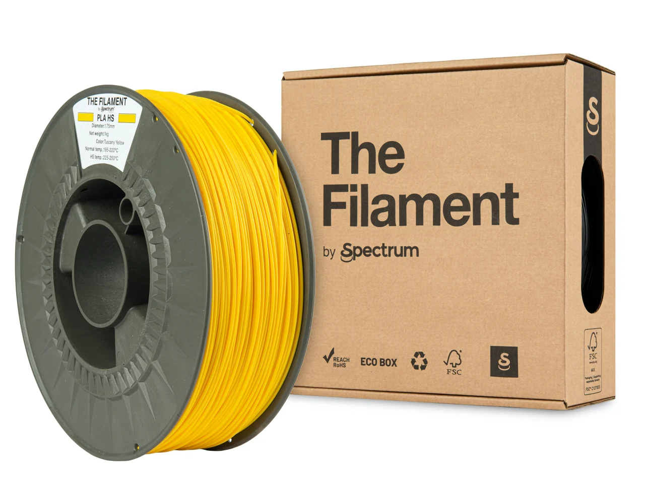 The Filament - PLA High Speed - Tuscany Yellow - 1.75mm - 1kg