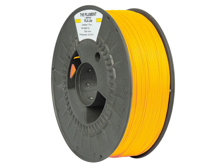 The Filament - PLA Lite - Yellow - 1.75mm - 1kg - Image 2