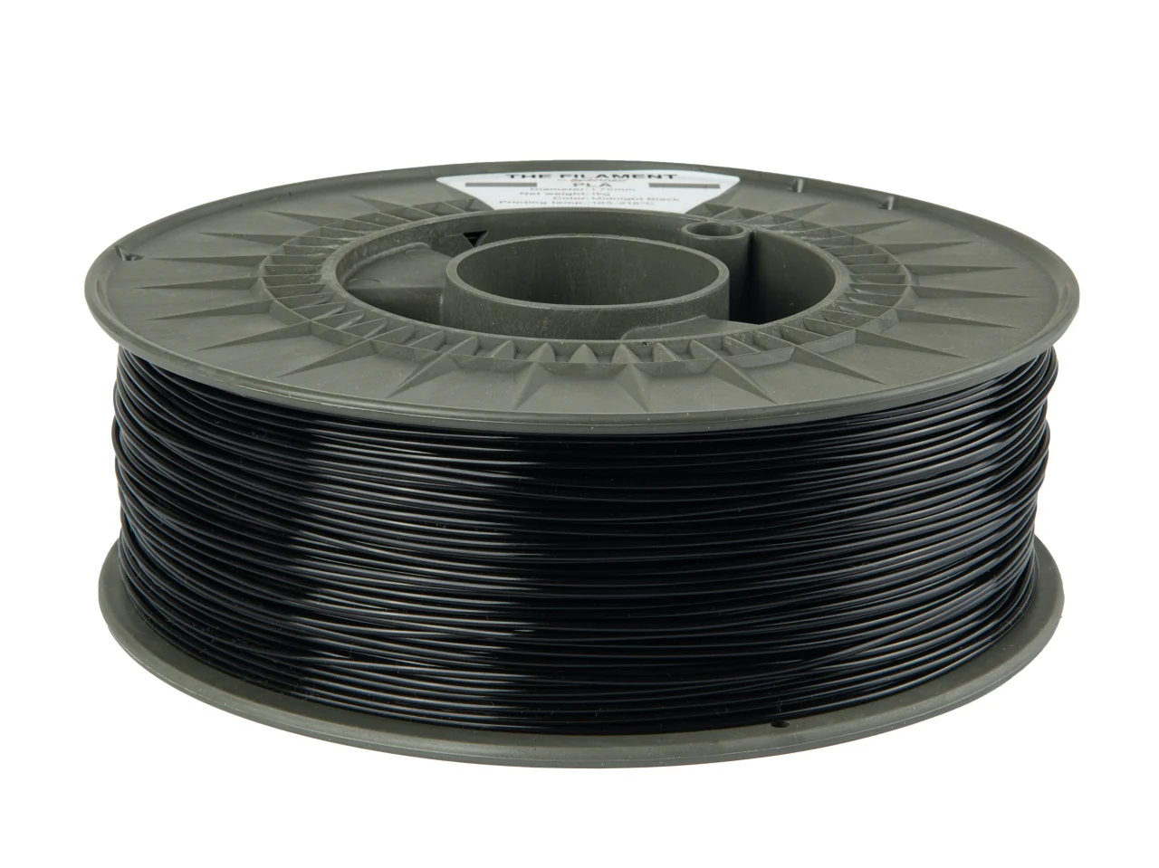 The Filament - PLA - Midnight Black - 1.75mm - 1kg - Image 3