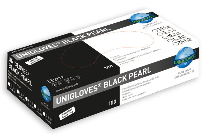 Unigloves - Nitril Handsker - Powder-Latex Free Gloves - L - 100pcs