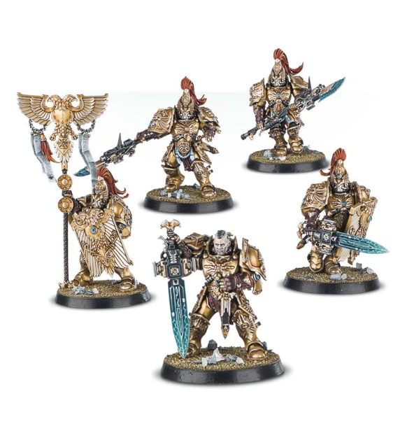Warhammer 40k: Adeptus Custodes - Custodian Guard Squad - Image 2
