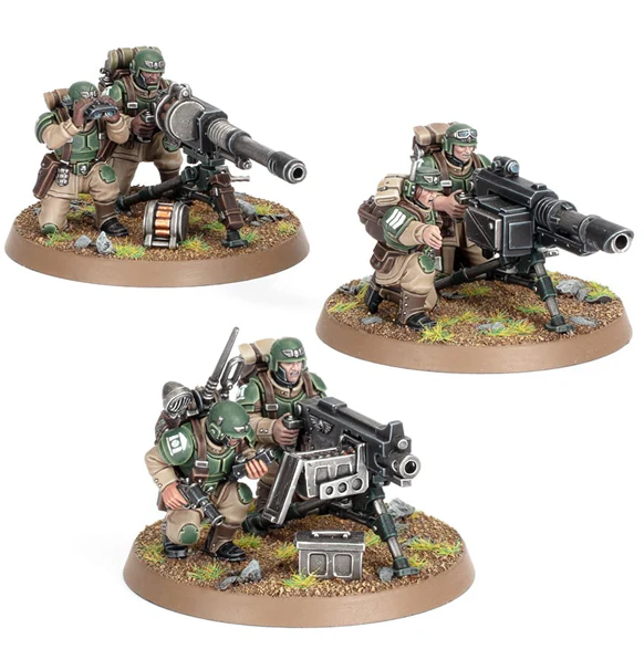 Warhammer 40k: Astra Militarum - Cadian Heavy Weapons Squad - Image 2