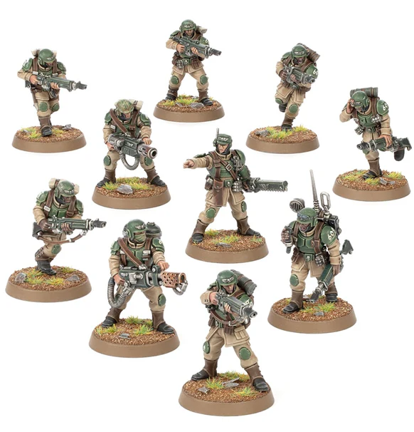 Warhammer 40k: Astra Militarum - Cadian Shock Troops - Image 2