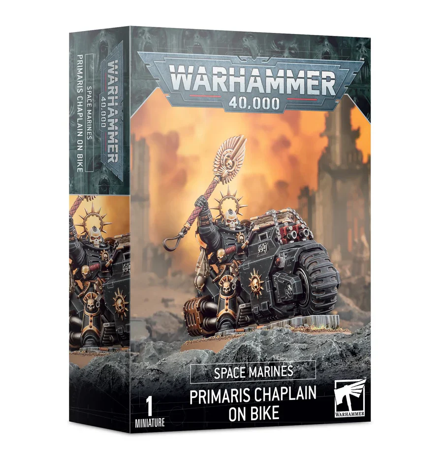 Warhammer 40k: Space Marine - Primaris Chaplain on Bike