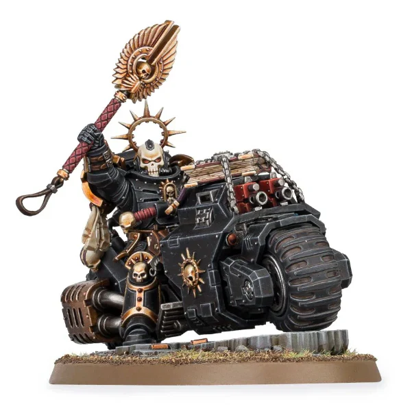 Warhammer 40k: Space Marine - Primaris Chaplain on Bike - Image 2