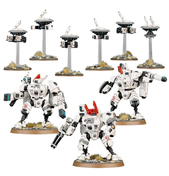 Warhammer 40k: T'au Empire - Xv8 Crisis Battlesuits - Image 2