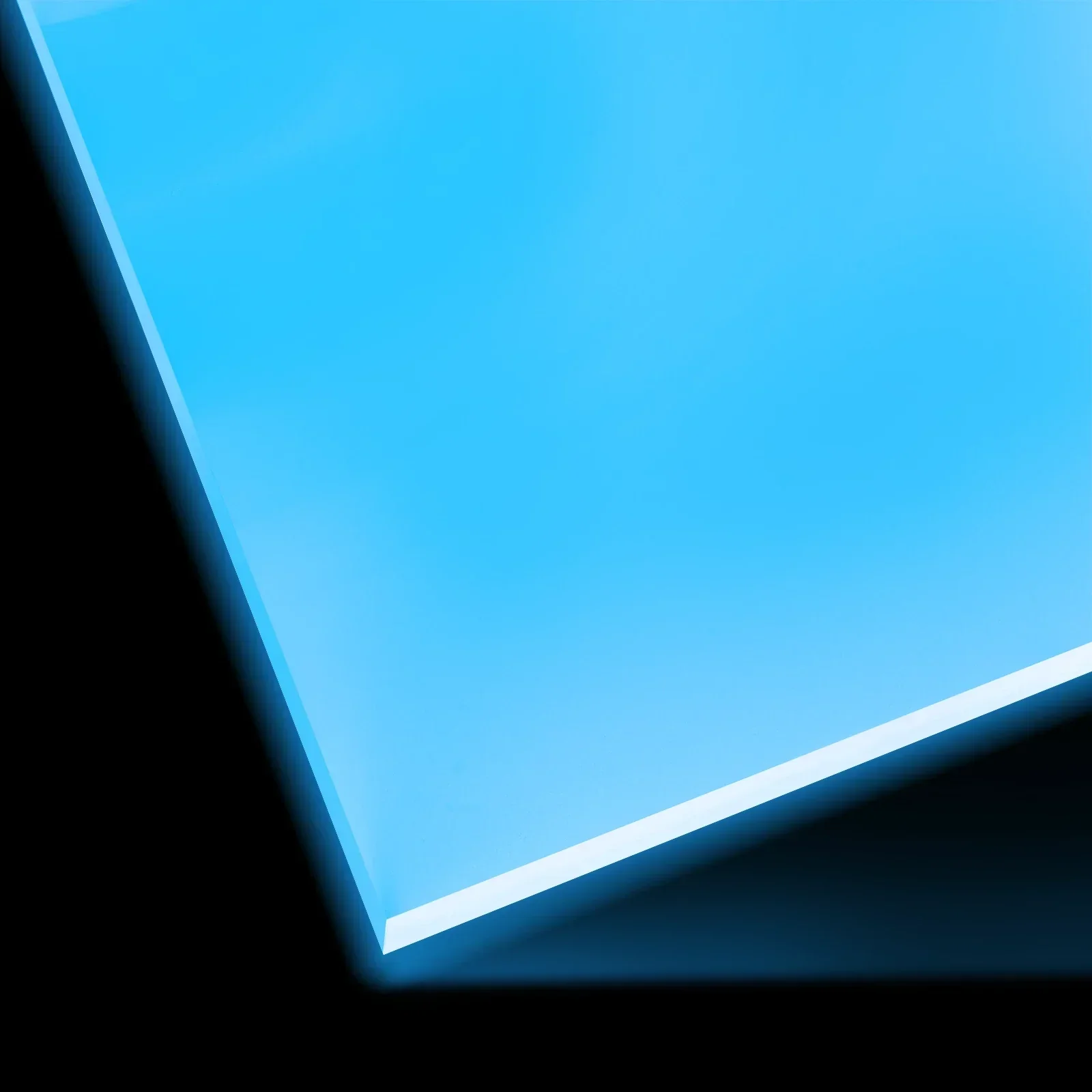 xTool - Acrylic Sheet Plexiglass - Glow in the Dark - Blue Turquoise - 3mm (3pcs) - Image 3