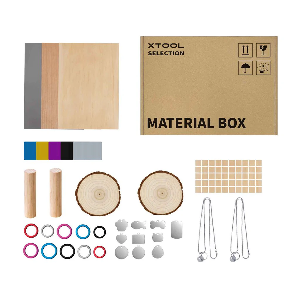 xTool - Laser Material Package Ex Wood, Rubber, Metal - Image 2