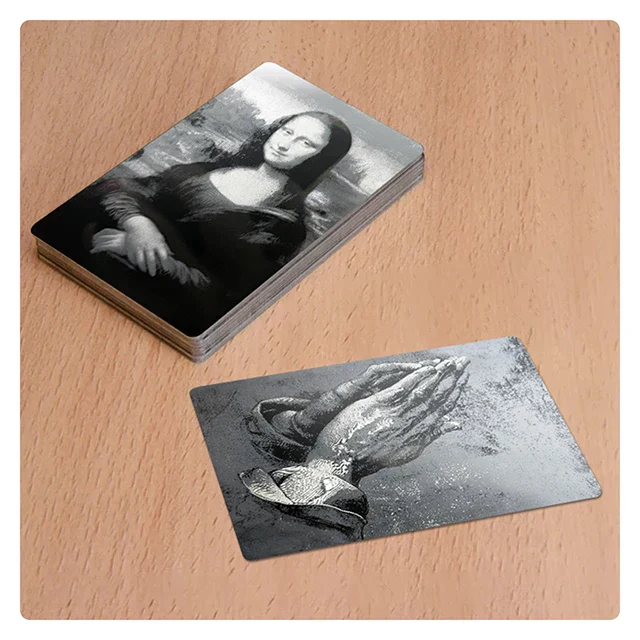 xTool - Matte Aluminum Metal Business Cards (300pcs) - Image 2
