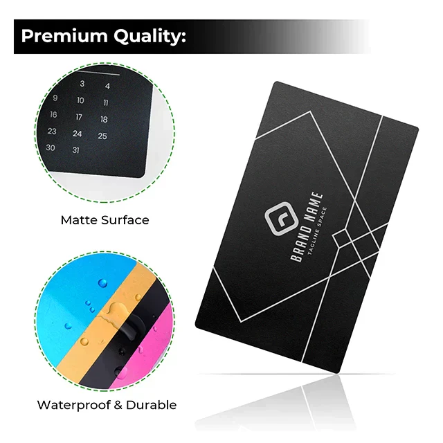 xTool - Matte Aluminum Metal Business Cards (300pcs) - Image 4