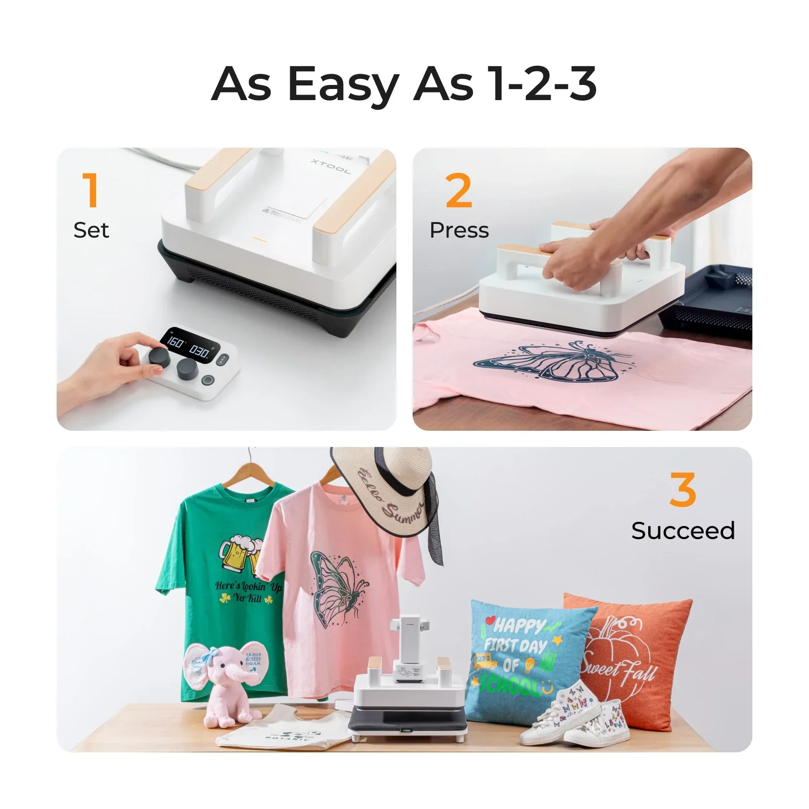 xTool - Smart Heat Press - All-in-One Kit - Image 9